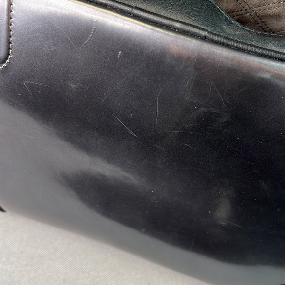 Marc jacobs top hanle leather bowling bag mirror finish 2012 runway collection - Picture 14 of 16